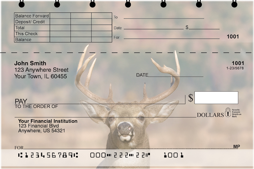 Big Horned Buck Checks