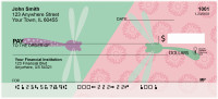 Retro Dragonflies Personal Checks | ANI-008