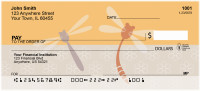 Retro Dragonflies Personal Checks | ANI-008