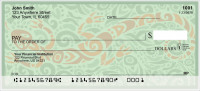 Swirl Art Personal Checks | ANI-010