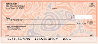 Swirl Art Personal Checks | ANI-010