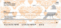 Baroque Birds Personal Checks | ANI-020