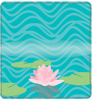 Water Lilies Leather Cover | CDP-FLO004