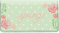 Spring Sayings Leather Cover | CDP-FLO006