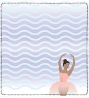 Ballet Dancer Leather Cover | CDP-FUN015