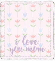 I Love You, Mom Leather Cover | CDP-LOV24