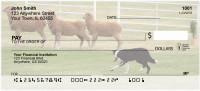 Border Collie at Work Personal Checks | DOG-46