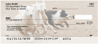 Border Collie at Work Personal Checks | DOG-46