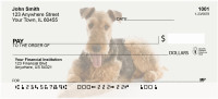 Airedale Terrier Personal Checks | DOG-89
