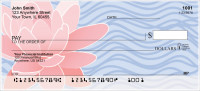 Water Lilies Personal Checks | FLO-004