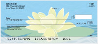 Water Lilies Personal Checks | FLO-004