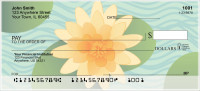 Water Lilies Personal Checks | FLO-004