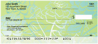 Stylistic Flowers Personal Check | FLO-95