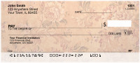 Vintage Baroque Personal Checks | FLO-97