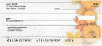 Grateful Pumpkin Personal Checks | FUN-013