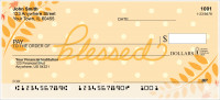 Thankful Blessings Personal Checks | FUN-014