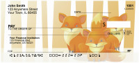 Playful Foxes Checks | FUN-95