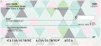 Geometric Pastels Personal Checks | GEO-001
