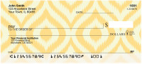 Textile Patterns Personal Checks | GEO-003