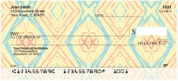 Textile Patterns Personal Checks | GEO-003