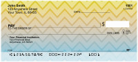 Sunset Chevron Personal Checks | GEP-001