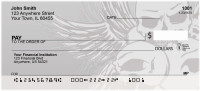 Stylish Skulls Top Tear Personal Checks | GEP-60