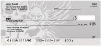 Stylish Skulls Top Tear Personal Checks | GEP-60