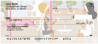 Sophisticated City Girl Personal Checks | GIR-01