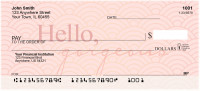 Hello, Gorgeous Personal Checks | LOV-21