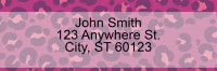 Leopard Prints Address Labels | LRANI-015