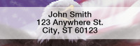 American Eagle Pride Rectangle Address Labels | LREVC-21