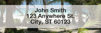 Beachfront Views Rectangle Address Labels | LREVC-26