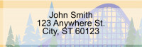 Amusement Park Address Labels | LRFUN-007