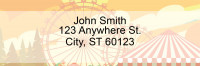 Amusement Park Address Labels | LRFUN-007