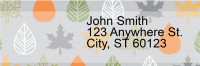 Falling for Fall Address Labels | LRFUN-009