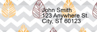 Falling for Fall Address Labels | LRFUN-009