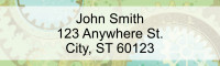 Steampunk Address Labels | LRFUN-011
