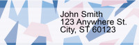 Geometric Pastels Address Labels | LRGEO-001