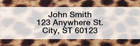 Animal Prints Rectangle Address Labels | LRGEO-29