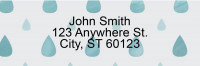 April Showers Address Labels | LRGEP-005