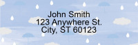 April Showers Address Labels | LRGEP-005