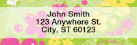 Aloha Flowers Rectangle Address Labels | LRGEP-51
