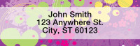 Aloha Flowers Rectangle Address Labels | LRGEP-51