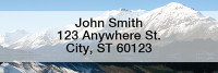 Scenic Reflection Rectangle Address Labels | LRNAT-03