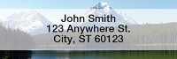 Scenic Reflection Rectangle Address Labels | LRNAT-03