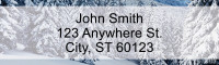 Snowy Woodland Address Labels | LRNAT-86