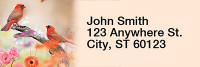 Tranquil Birds Rectangle Address Labels | LRRANI-001
