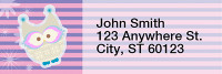 Give a Hoot Rectangle Address Labels | LRRANI-003