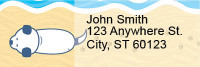 Dog Days of Summer Address Labels | LRRANI-007