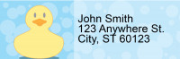 Rubber Duckies Address Labels | LRRANI-009